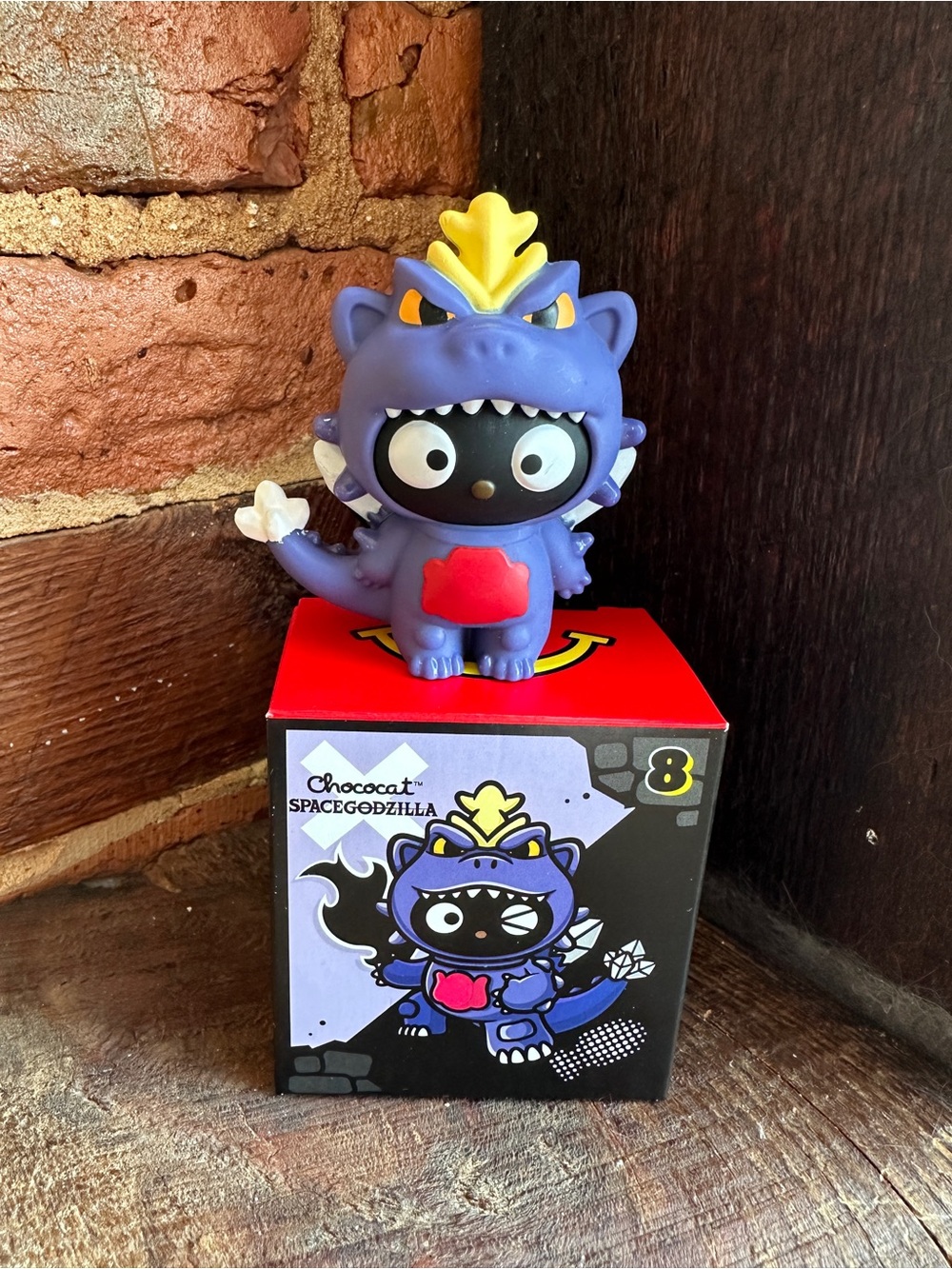 Hello Kitty x Godzilla Happy Meal toy